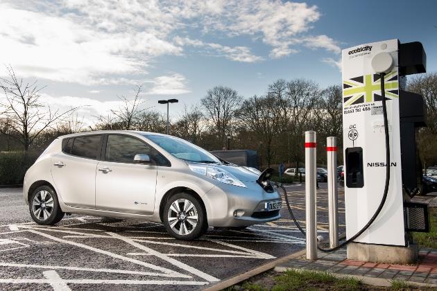 Borne de recharge rapide nissan #2